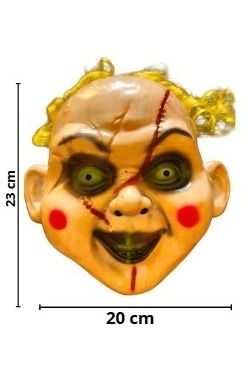 MASCARA PLASTICA CHUCKY